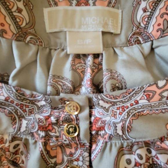 Michael Kors Paisley Top - Picture 3 of 5